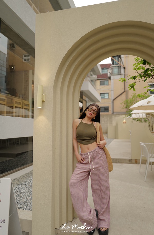超美貼身削肩美背背心(闆娘.花花清單)